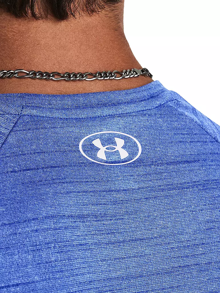 UNDER ARMOUR | Herren Fitnessshirt UA Tech™ 2.0 Tiger | blau