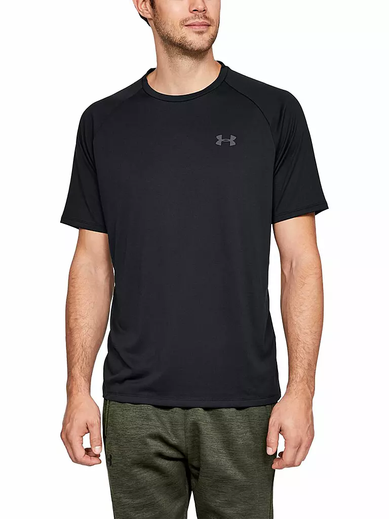 UNDER ARMOUR | Herren Fitnessshirt UA Tech™ 2.0 | schwarz