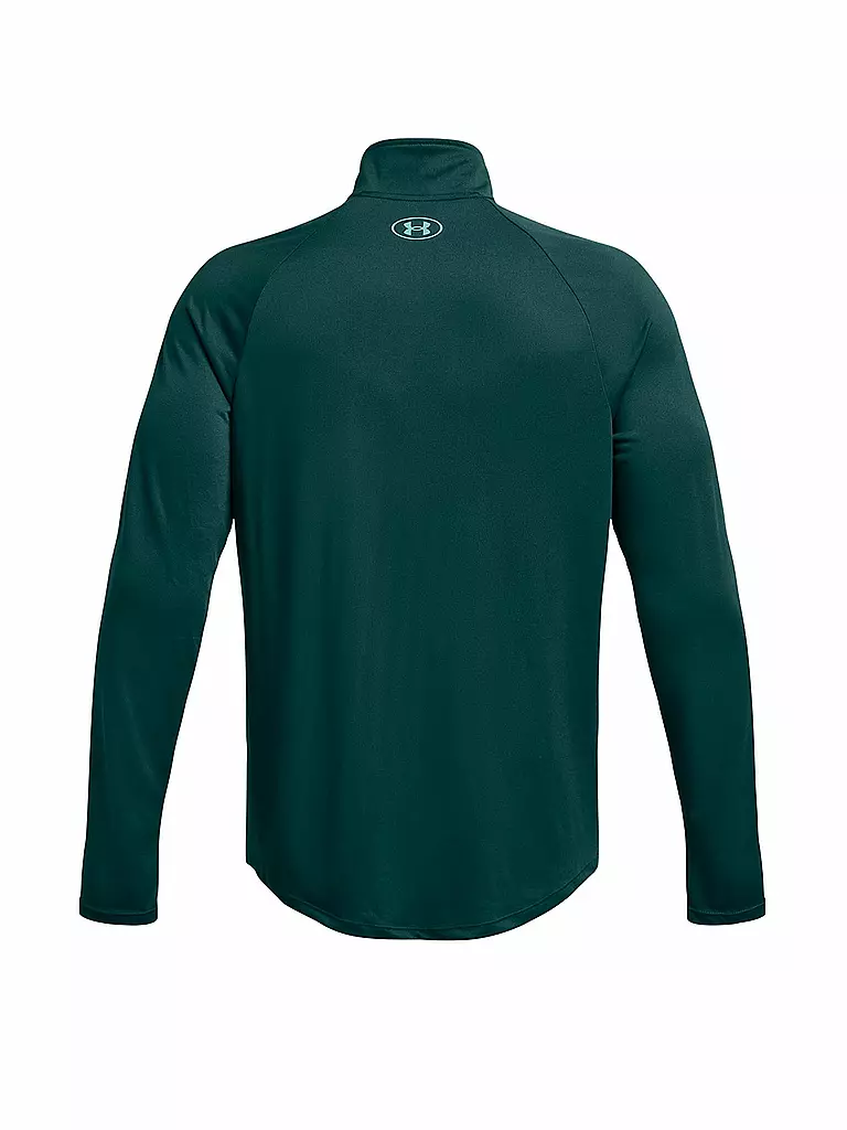 UNDER ARMOUR | Herren Fitnessshirt UA Tech™ Shirt mit ½-Zip | petrol