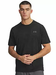 UNDER ARMOUR | Herren Fitnessshirt UA TechTM Vent Jacquard | schwarz