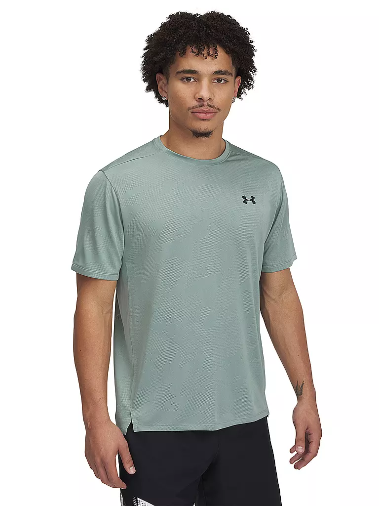 UNDER ARMOUR | Herren Fitnessshirt UA TechTM Vent Jacquard | mint