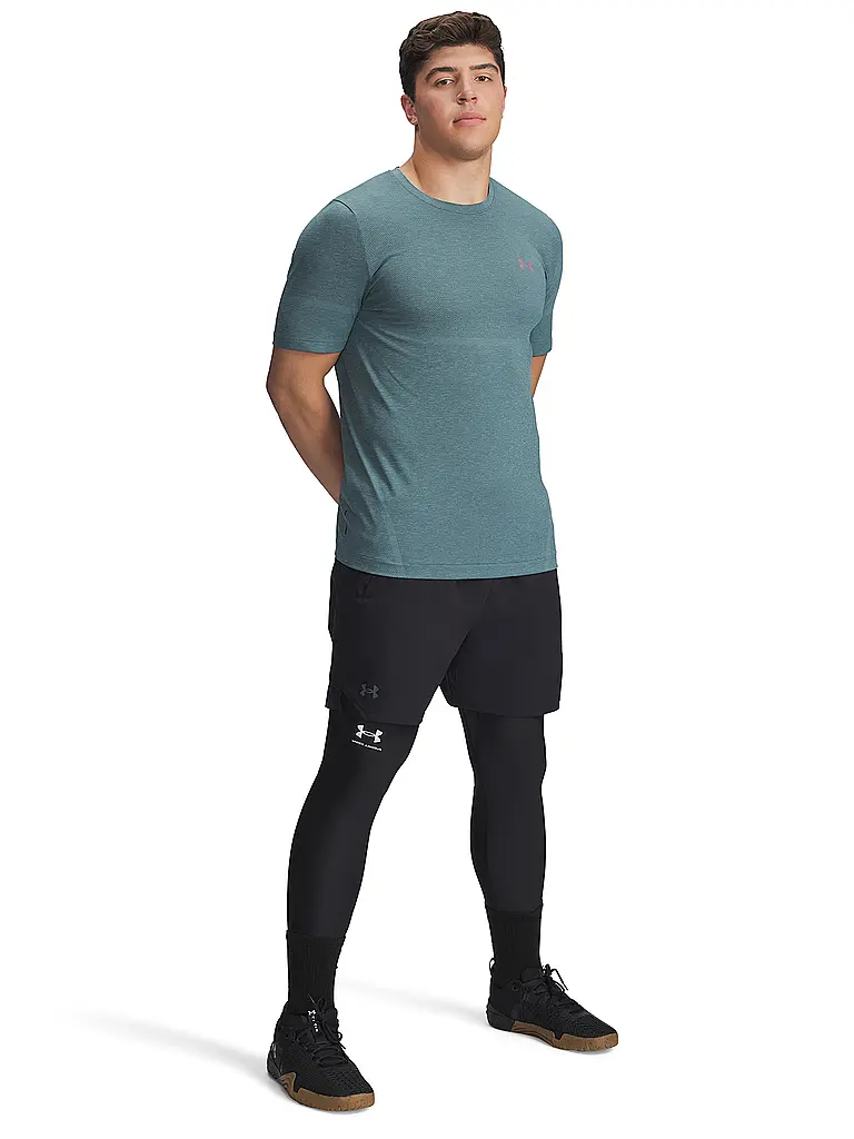 UNDER ARMOUR | Herren Fitnessshirt UA Vanish Elite Seamless | petrol