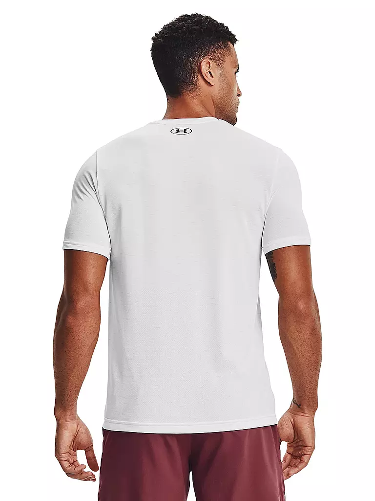 UNDER ARMOUR | Herren Fitnessshirt | weiss