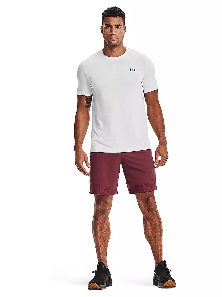 UNDER ARMOUR | Herren Fitnessshirt | weiss