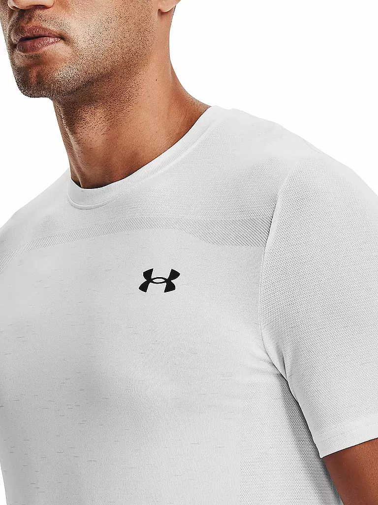 UNDER ARMOUR | Herren Fitnessshirt | weiss