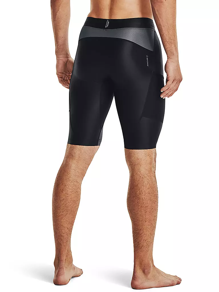 UNDER ARMOUR | Herren Fitnessshort Project Rock Iso-Chill Kompression | schwarz