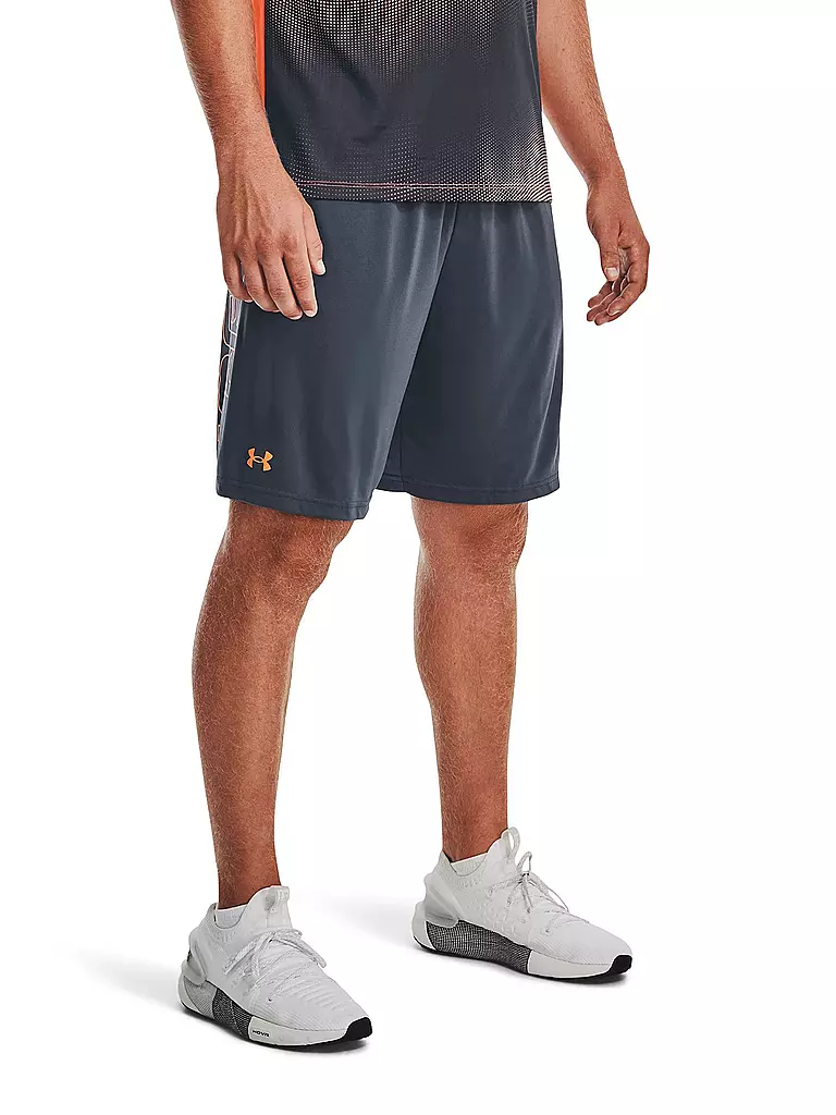 UNDER ARMOUR | Herren Fitnessshort UA Tech™ Graphic | grau