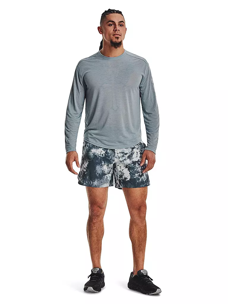 UNDER ARMOUR | Herren Fitnessshort UA Train Anywhere Printed | blau