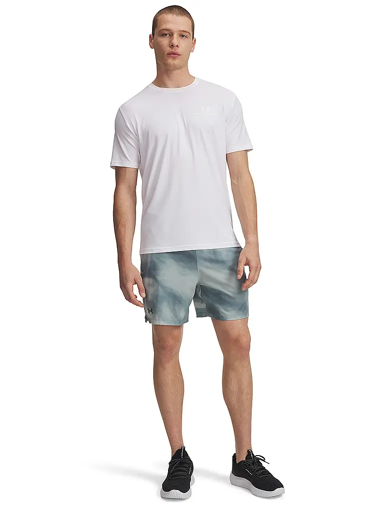 UNDER ARMOUR | Herren Fitnessshort UA Vanish Woven 6in Prnts STS | petrol
