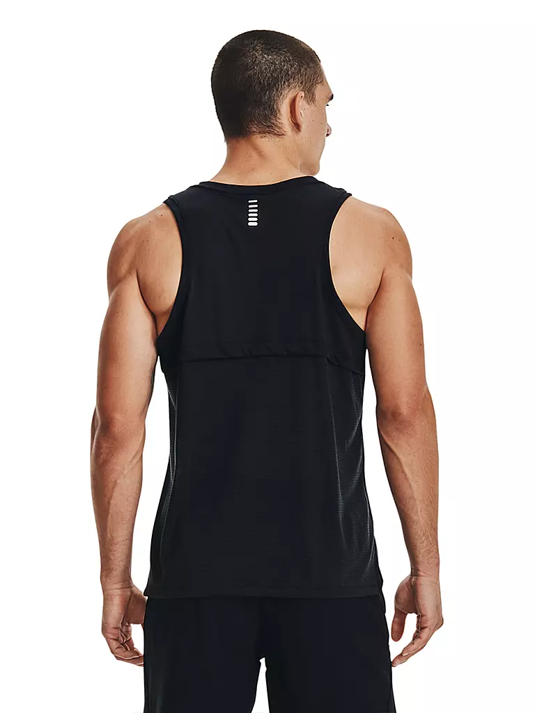 UNDER ARMOUR | Herren Fitnesstank Streaker | schwarz