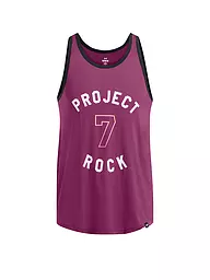 UNDER ARMOUR | Herren Fitnesstank The Rock Mesh | beere