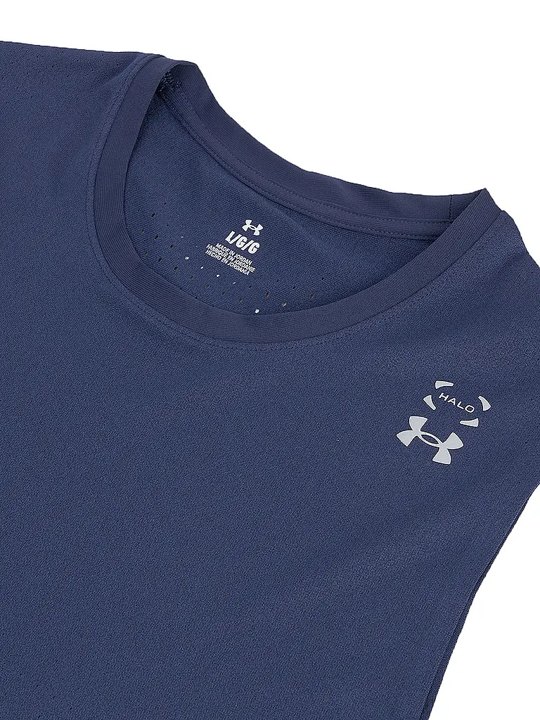 UNDER ARMOUR | Herren Fitnesstank UA Halo Vent SL | dunkelblau