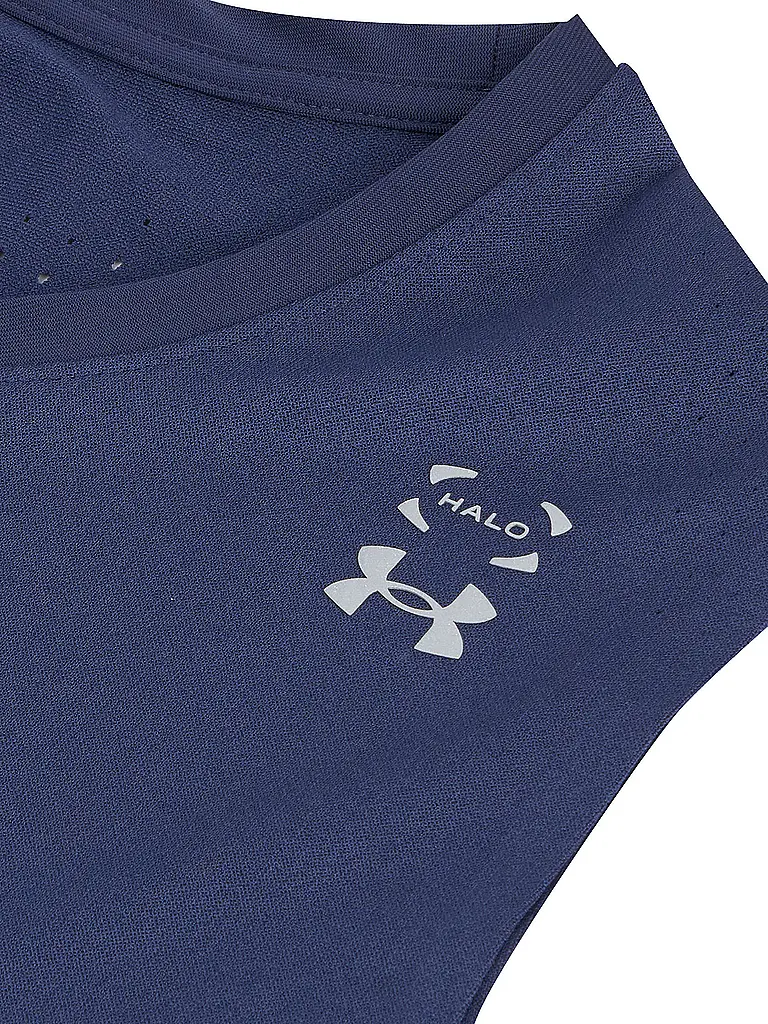 UNDER ARMOUR | Herren Fitnesstank UA Halo Vent SL | dunkelblau