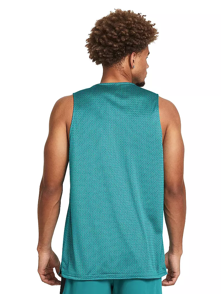 UNDER ARMOUR | Herren Fitnesstank UA Zone Reversible | Türkis