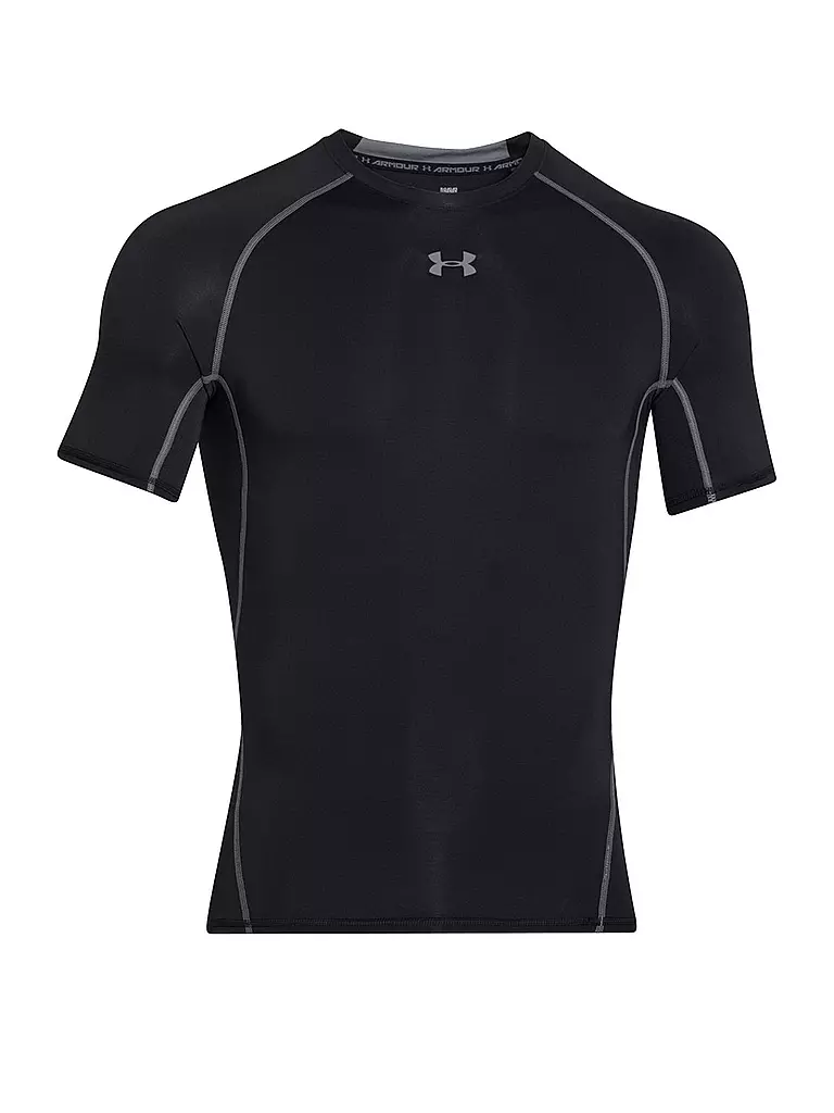 UNDER ARMOUR | Herren Fußball Kompressions-Shirt HeatGear® Armour | schwarz