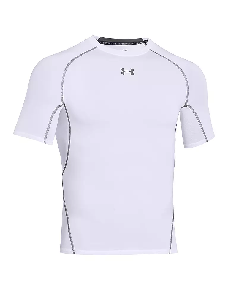 UNDER ARMOUR | Herren Fußball Kompressions-Shirt HeatGear® Armour | weiß