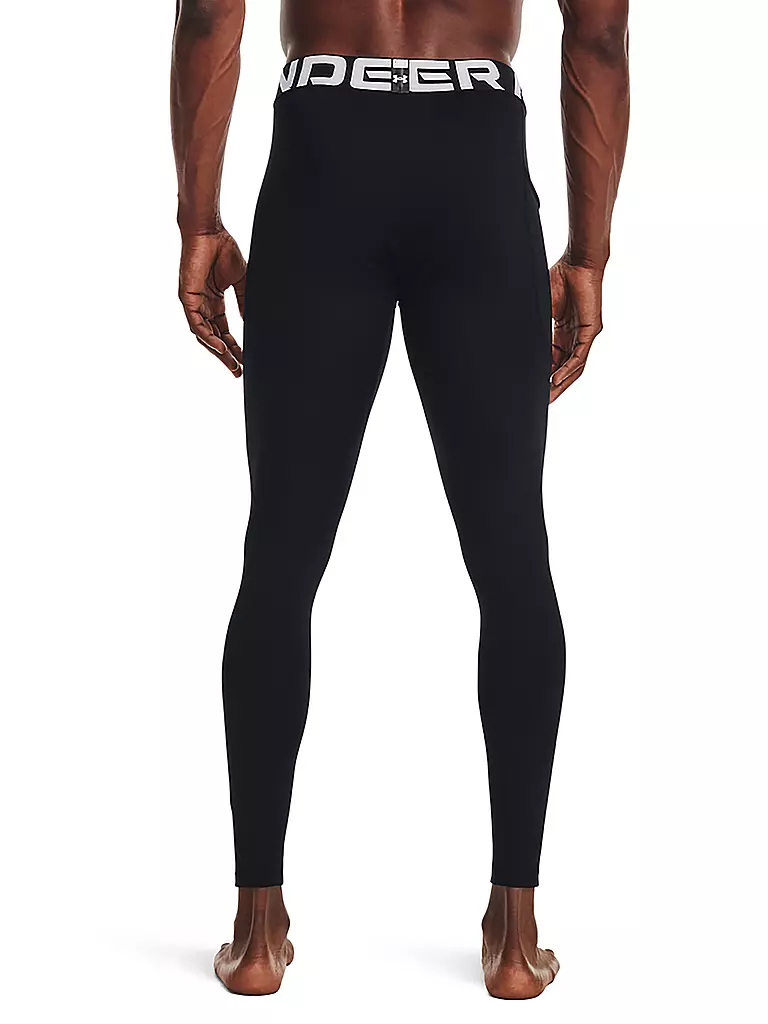 UNDER ARMOUR | Herren Fußball Leggings ColdGear® Armour | schwarz