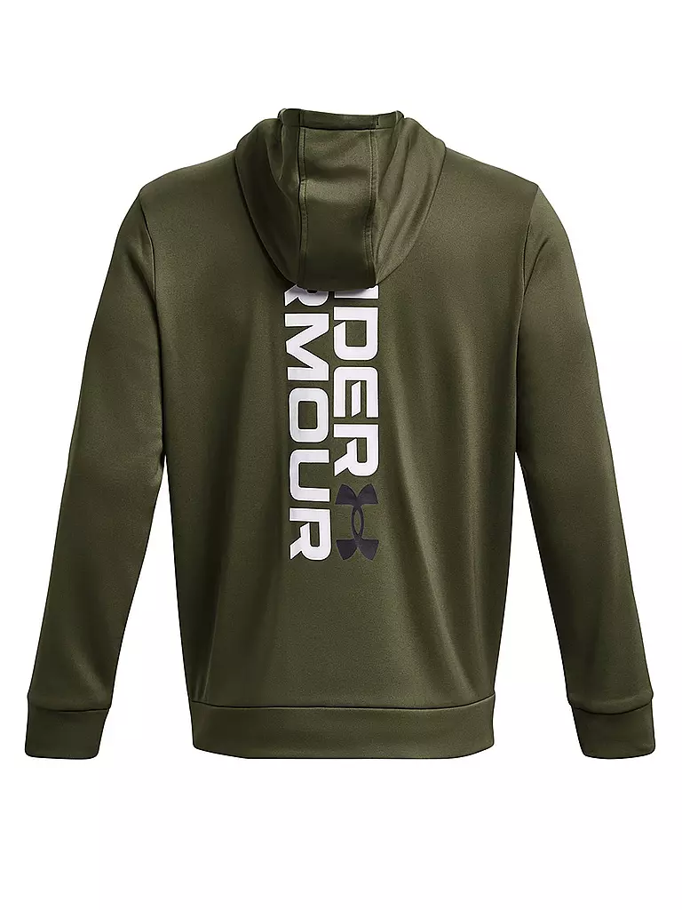 UNDER ARMOUR | Herren Hoodie Armour Fleece® mit Grafik | olive