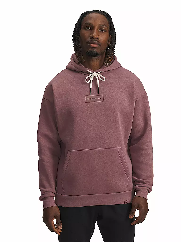 UNDER ARMOUR | Herren Hoodie Project Rock Icon  | koralle