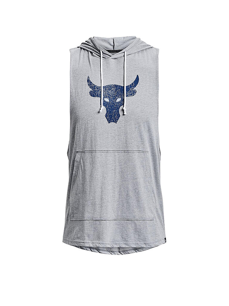 UNDER ARMOUR | Herren Hoodie Project Rockohne Ärmel | blau