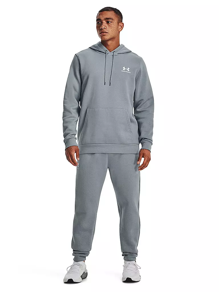 UNDER ARMOUR | Herren Hoodie UA Essential Fleece | hellblau