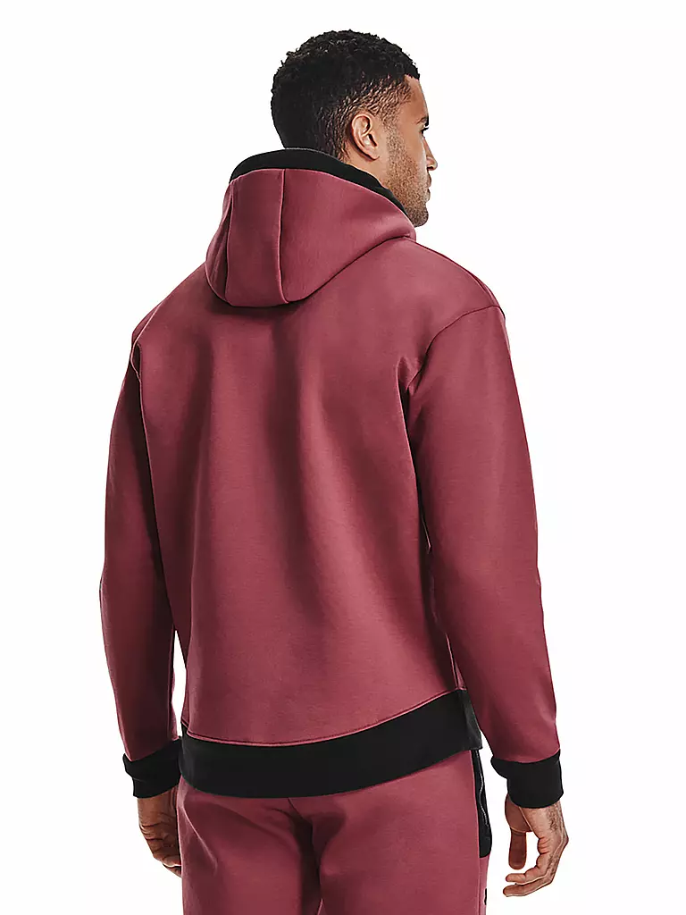 UNDER ARMOUR | Herren Hoodie UA RECOVER™ Fleece  | rot