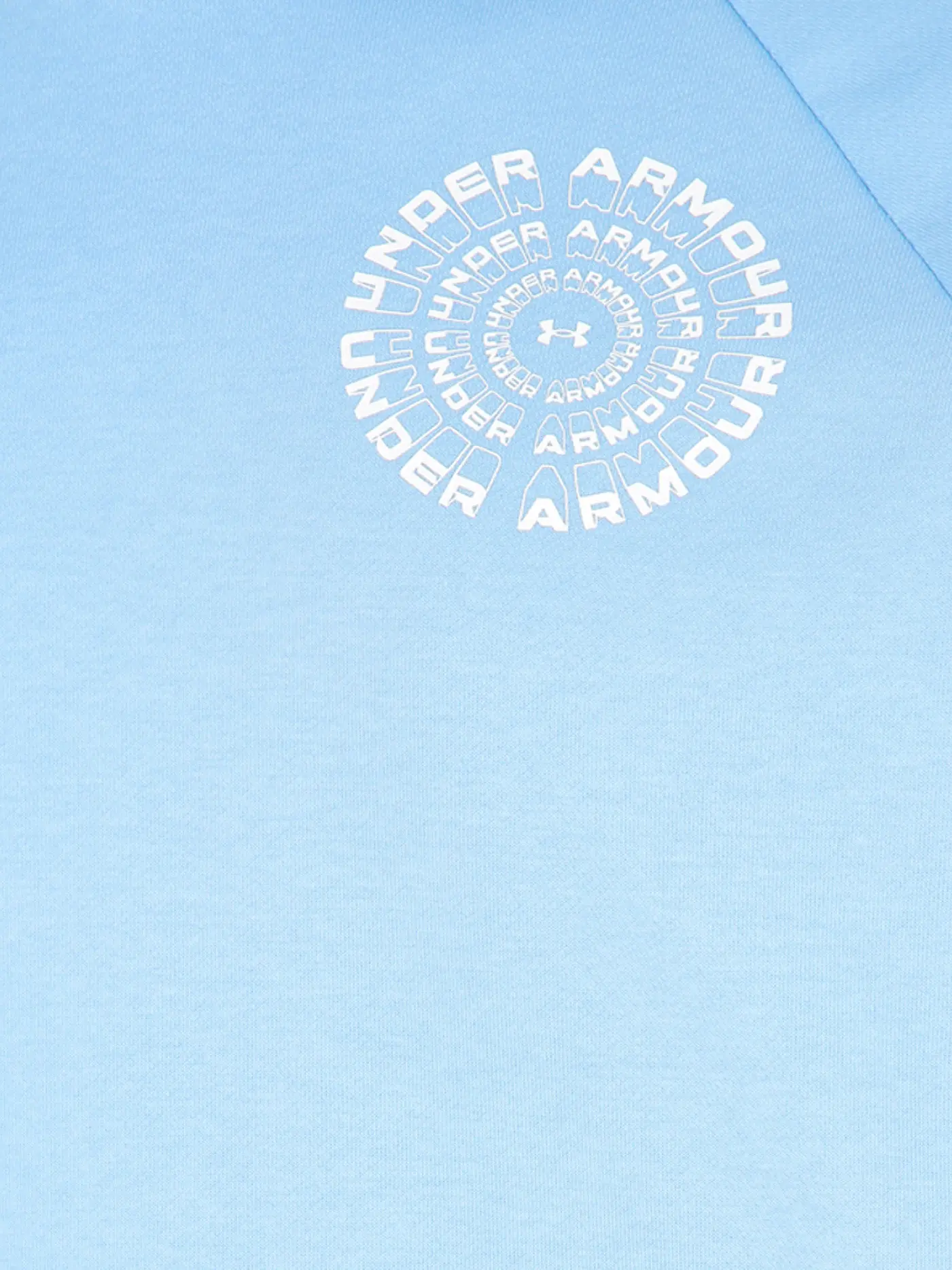 UNDER ARMOUR | Herren Hoodie UA Rival Fleece High Brand Read Logo | hellblau