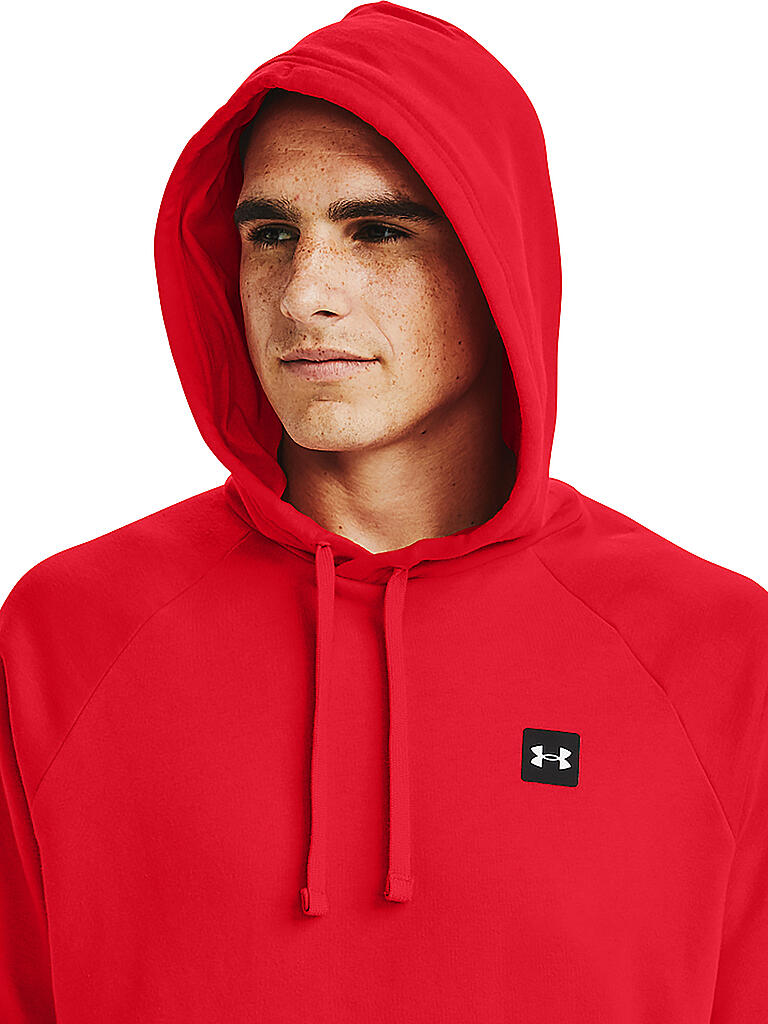 UNDER ARMOUR | Herren Hoodie UA Rival Fleece | rot