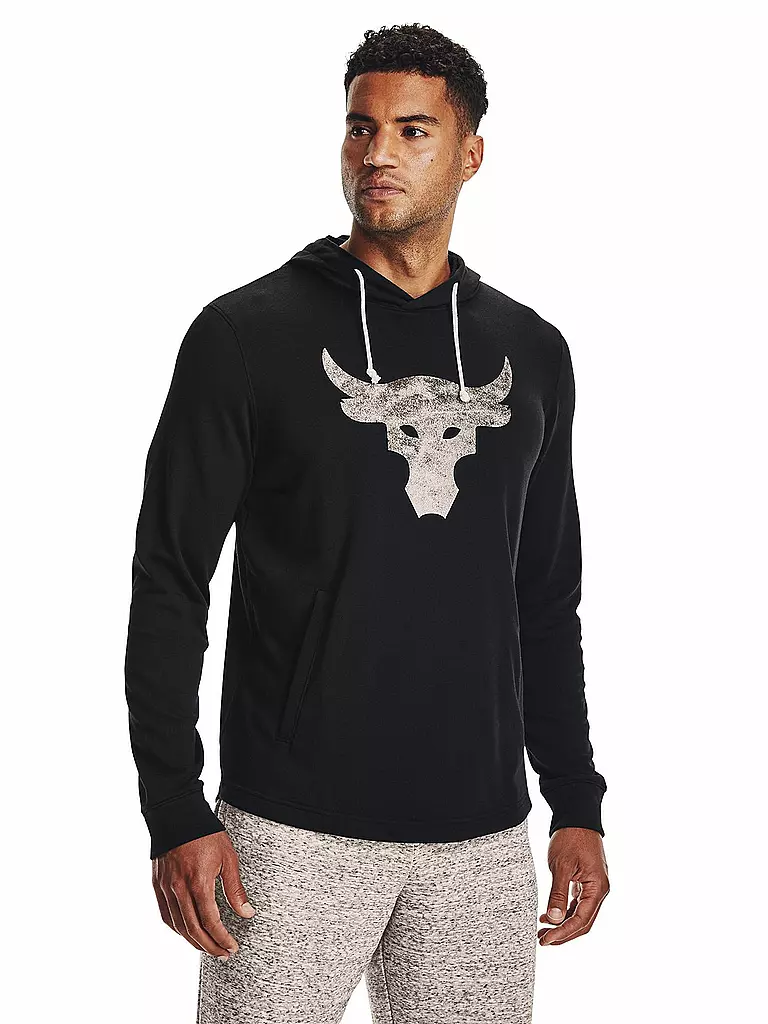 UNDER ARMOUR | Herren Hoodie UA The Rock Terry | schwarz