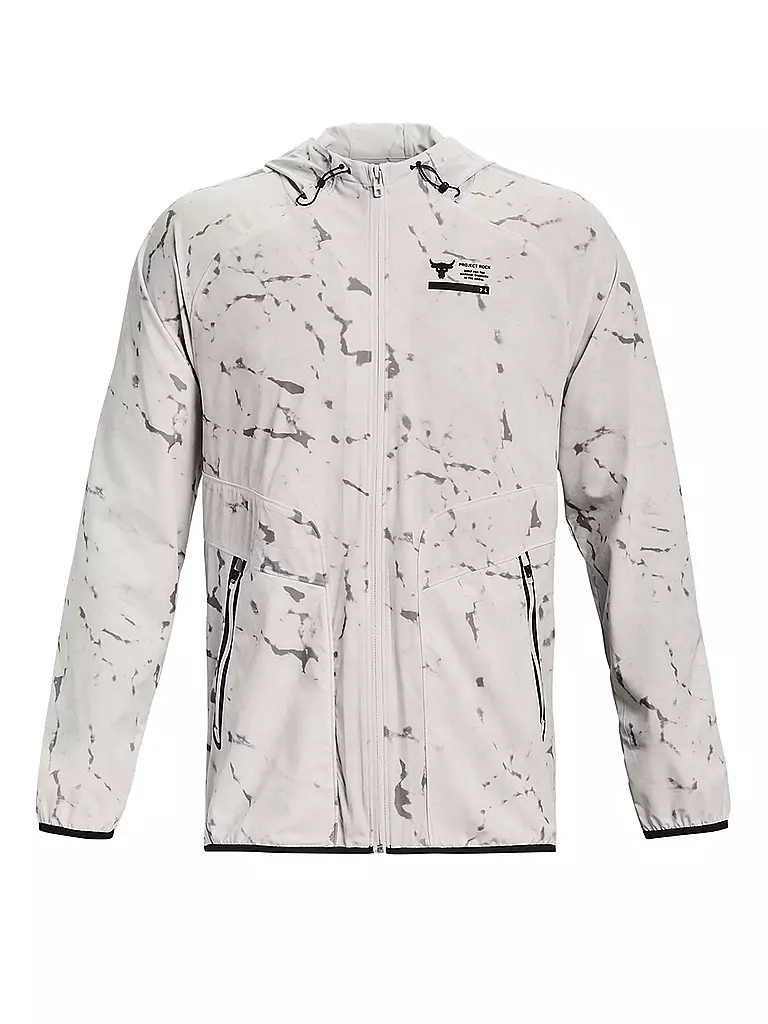 UNDER ARMOUR | Herren Jacke Project Rock Unstoppable | weiss