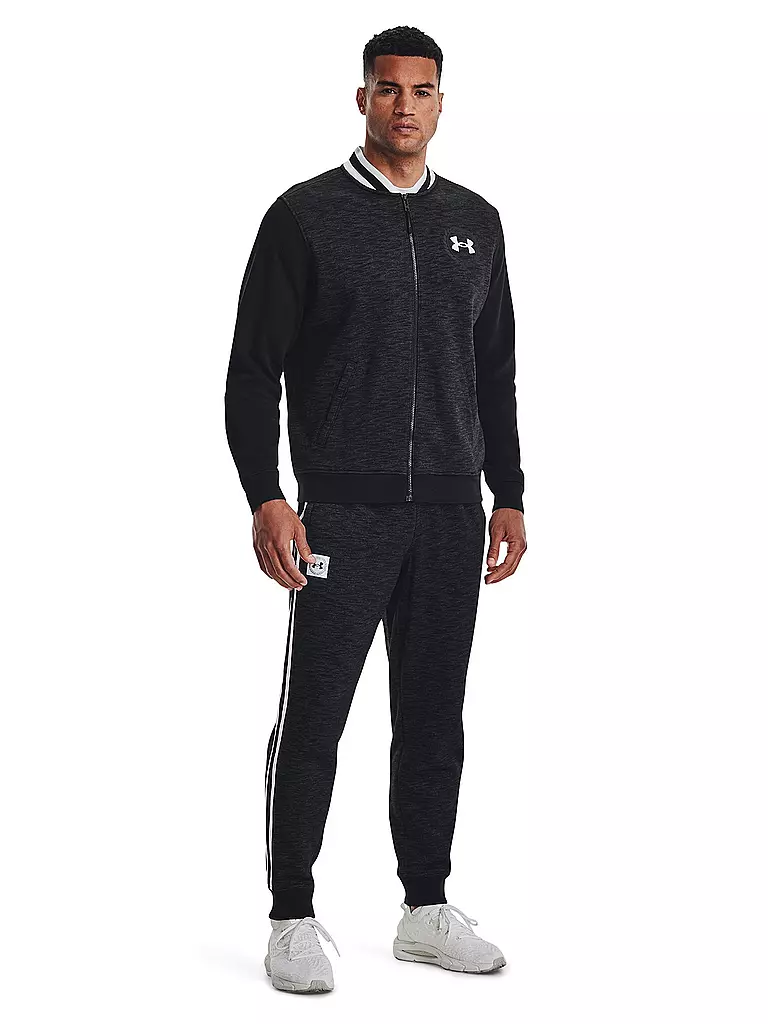 UNDER ARMOUR | Herren Jacke UA Essential Fleece Heritage | schwarz