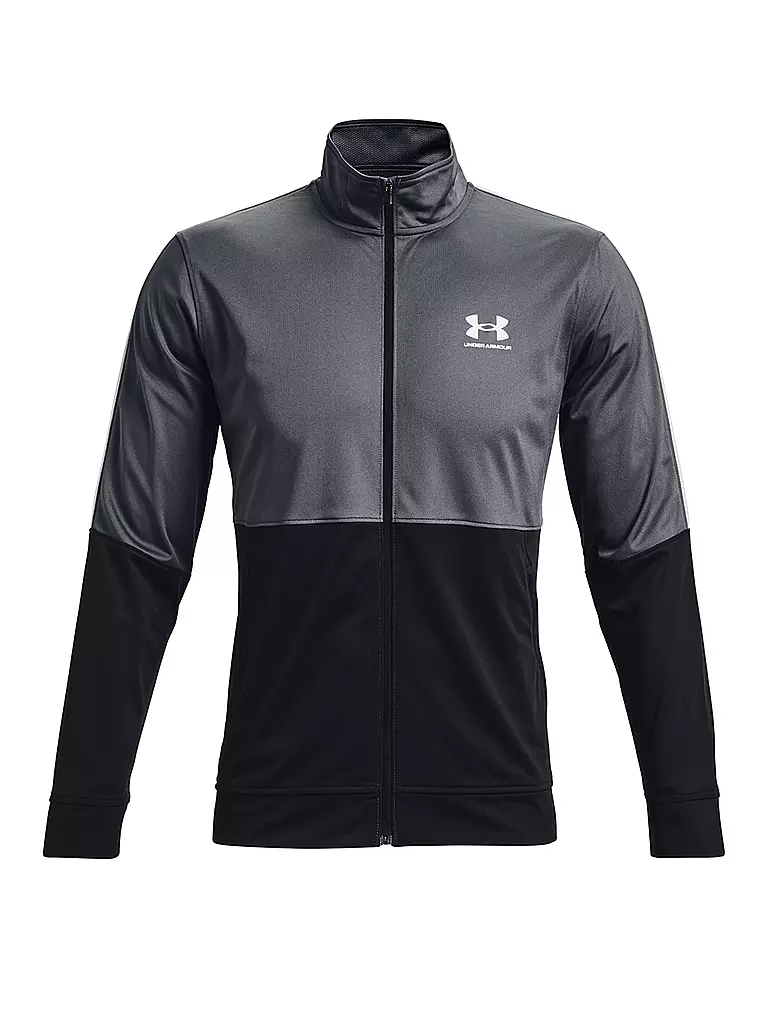 UNDER ARMOUR | Herren Jacke UA Sportstyle Pique | grau