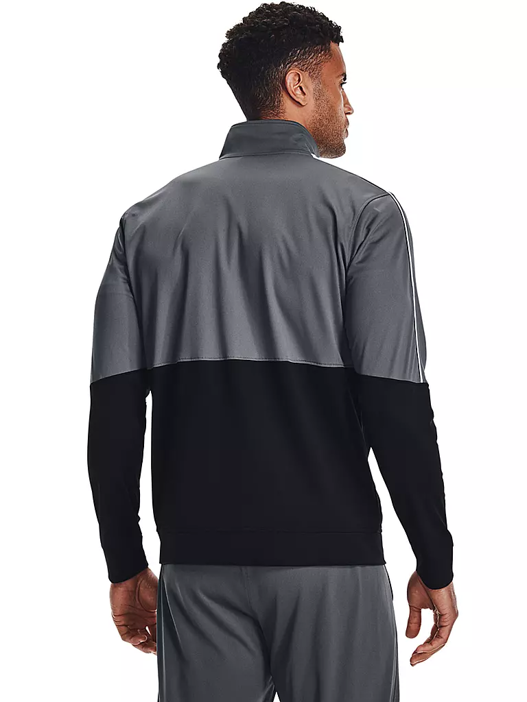 UNDER ARMOUR | Herren Jacke UA Sportstyle Pique | grau