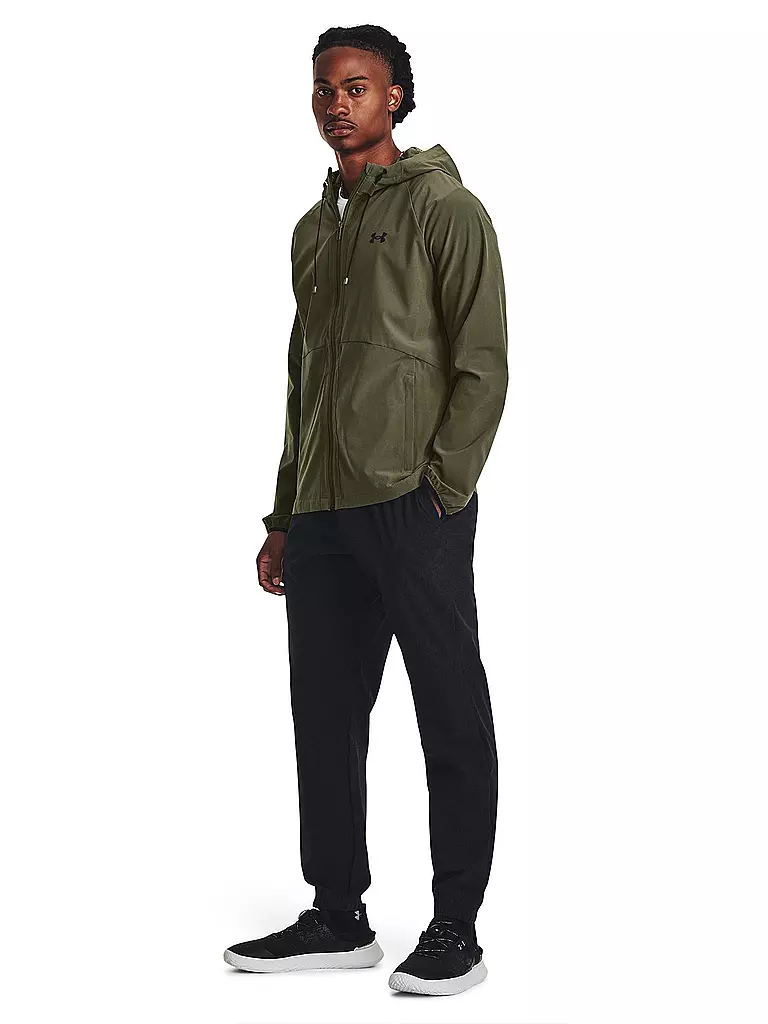 UNDER ARMOUR | Herren Jacke UA Windbreaker aus Stretchgewebe | olive