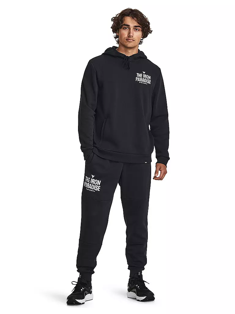 UNDER ARMOUR | Herren Jogginghose Project Rock Rival Fleece | schwarz