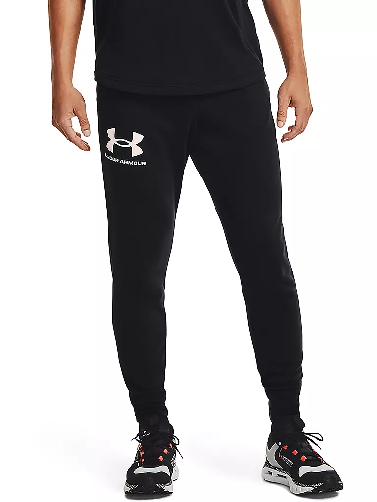 UNDER ARMOUR Herren Jogginghose UA Rival Terry schwarz