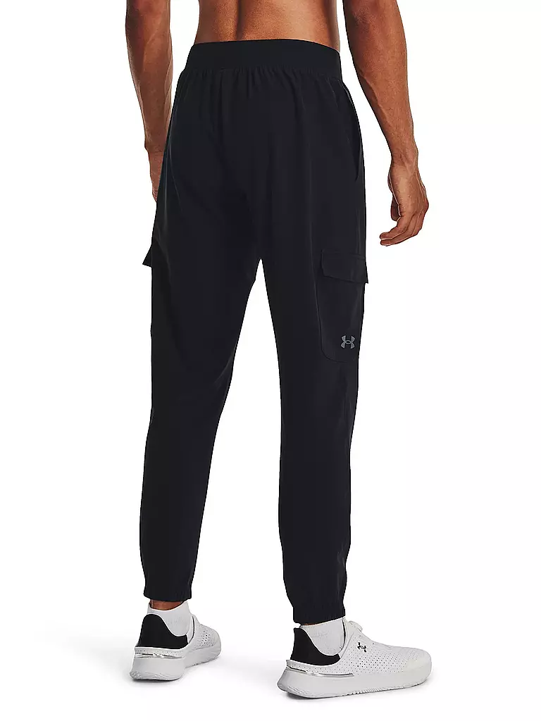 UNDER ARMOUR | Herren Jogginghose UA Stretch Woven Cargo | schwarz