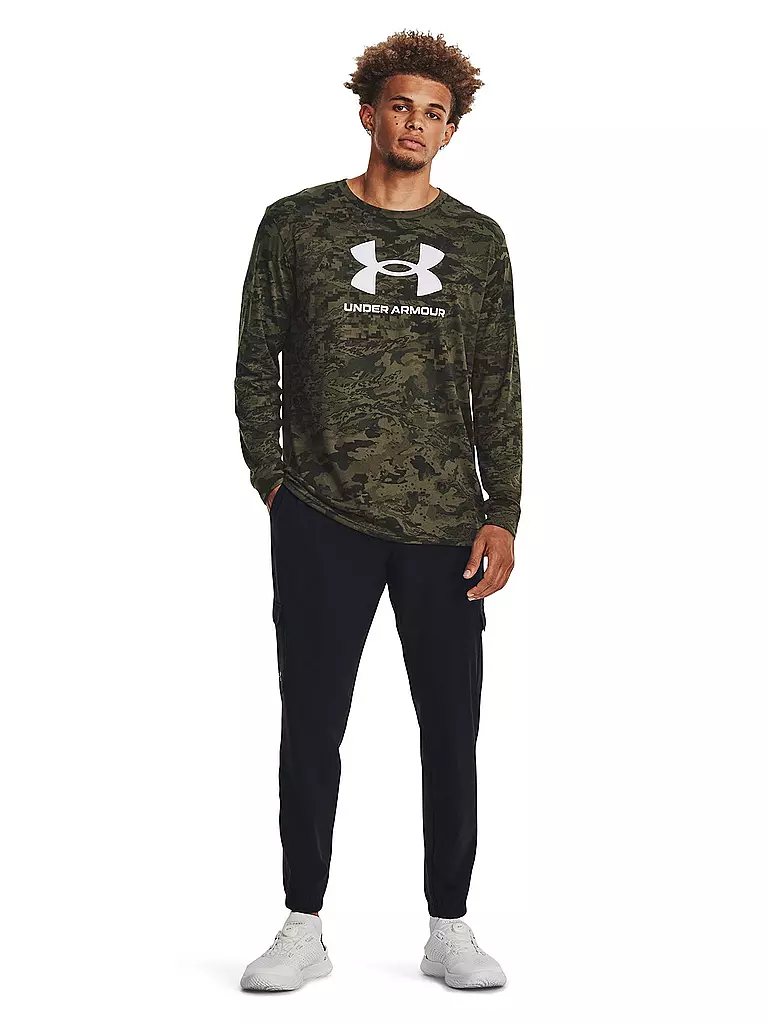 UNDER ARMOUR | Herren Jogginghose UA Stretch Woven Cargo | schwarz