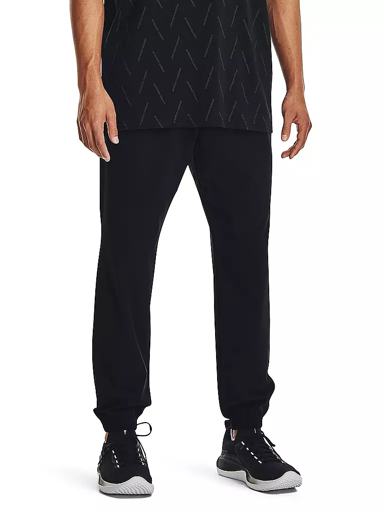 UNDER ARMOUR | Herren Jogginghose UA-Stretch Woven | schwarz