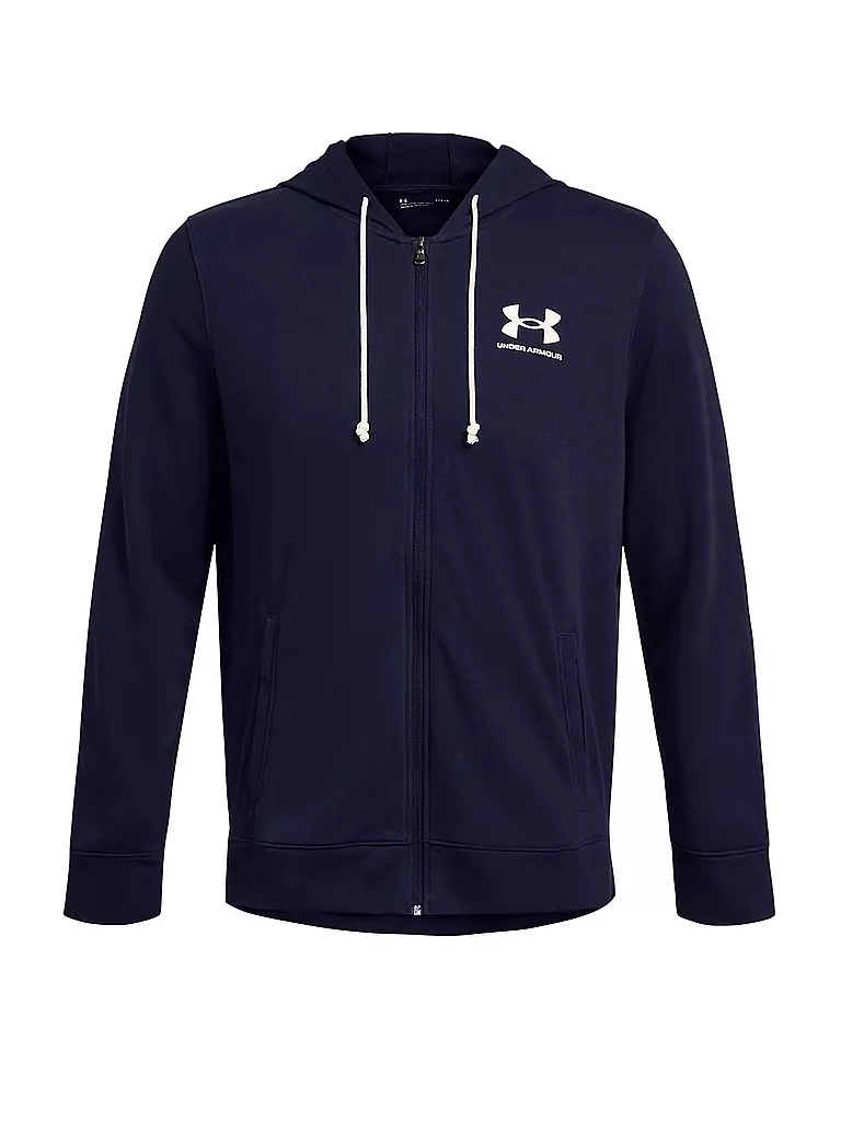 UNDER ARMOUR | Herren Kapuzenpullover UA Rival Terry | dunkelblau