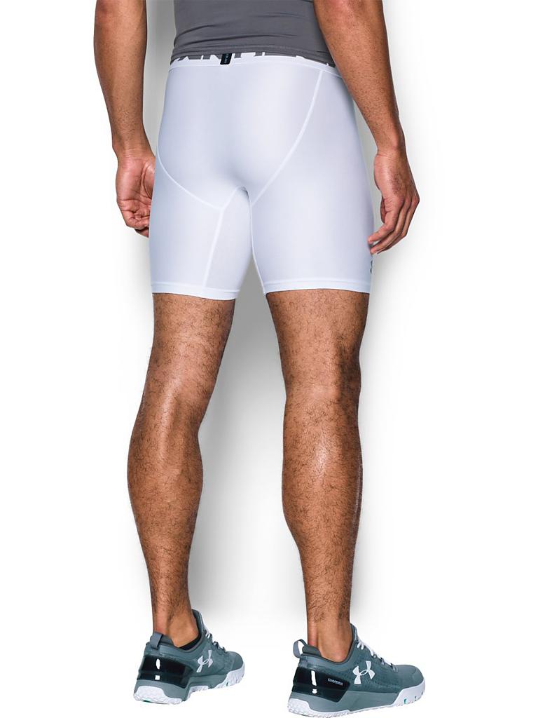 UNDER ARMOUR | Herren Kompressions-Short UA HeatGear® Amour | weiß