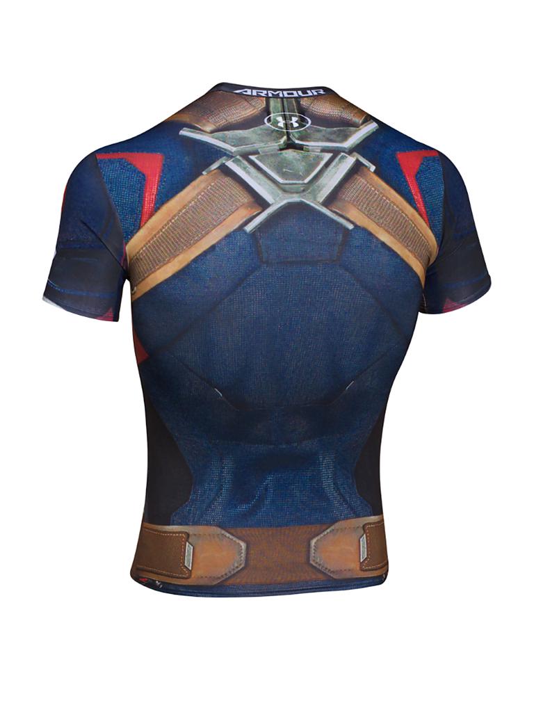 UNDER ARMOUR | Herren Kompressionsshirt Captain America | 