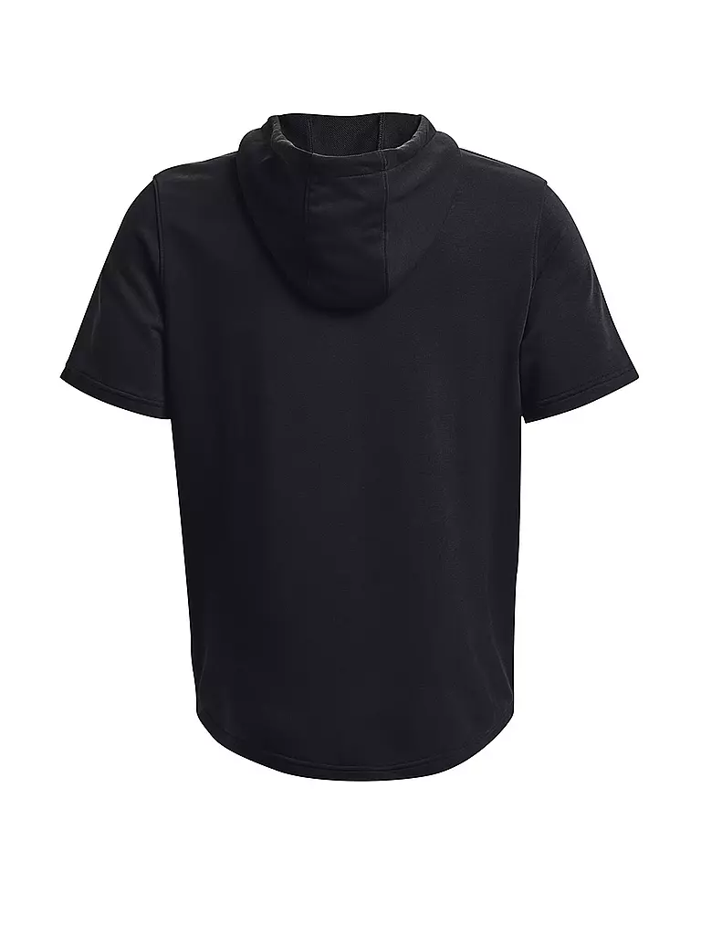 UNDER ARMOUR | Herren Kurzarm-Hoodie Project Rock Terry | schwarz