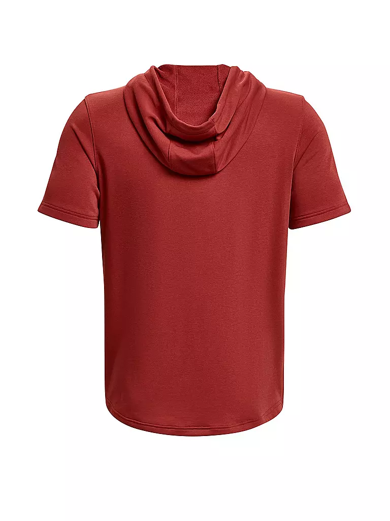 UNDER ARMOUR | Herren Kurzarm-Hoodie Project Rock Terry | rot