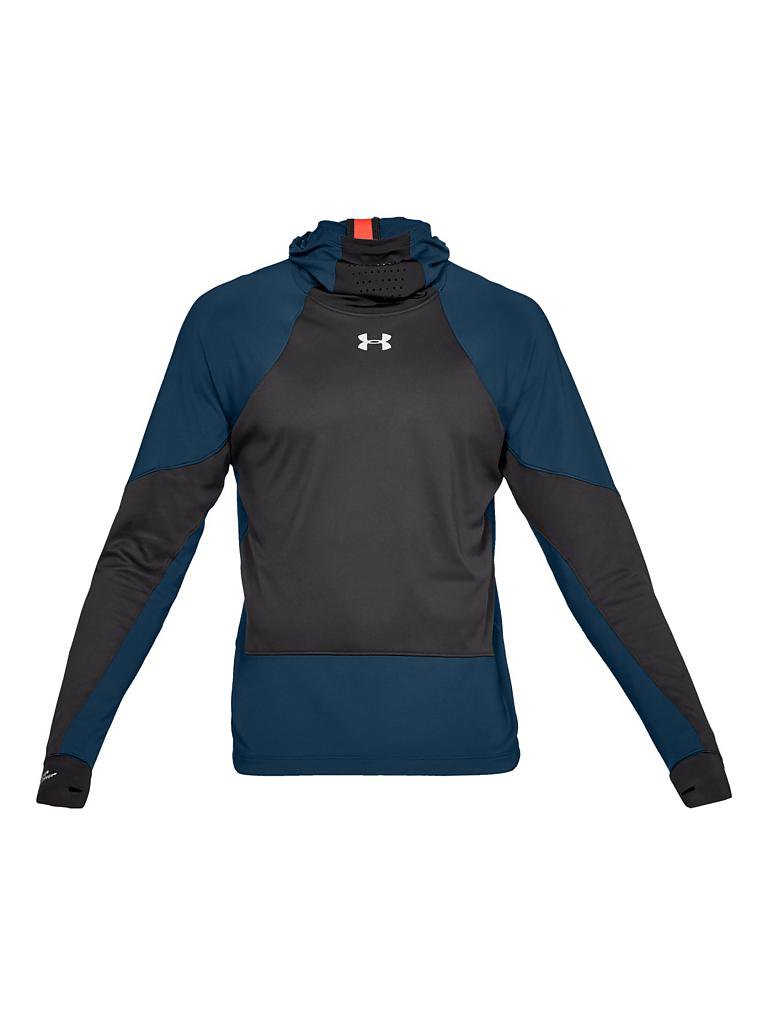 UNDER ARMOUR | Herren Laufhoodie ColdGear® Reactor WINDSTOPPER® | blau