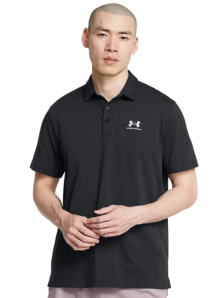 UNDER ARMOUR | Herren Polo UA Icon | Schwarz