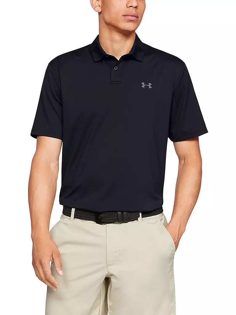 UNDER ARMOUR | Herren Poloshirt UA Performance Polo 2.0 | schwarz