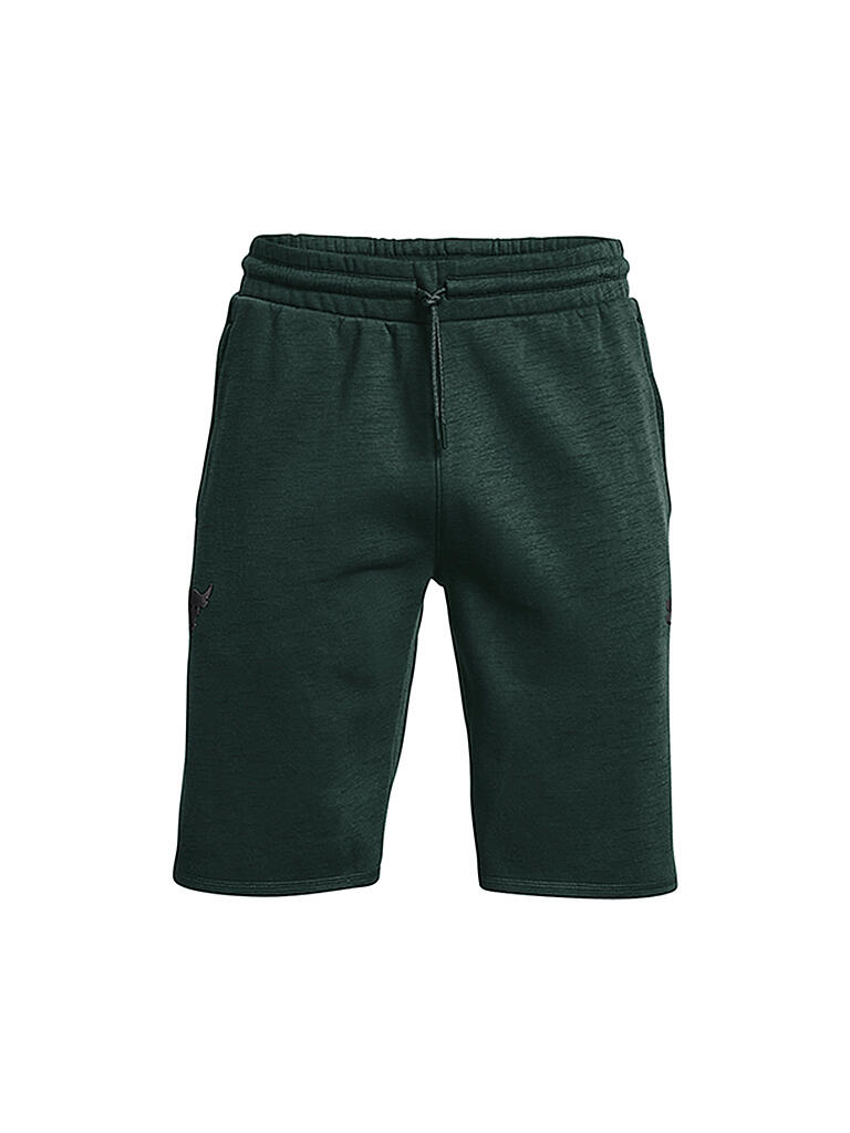 UNDER ARMOUR | Herren Short Project Rock Charged Cotton® Fleece | grau