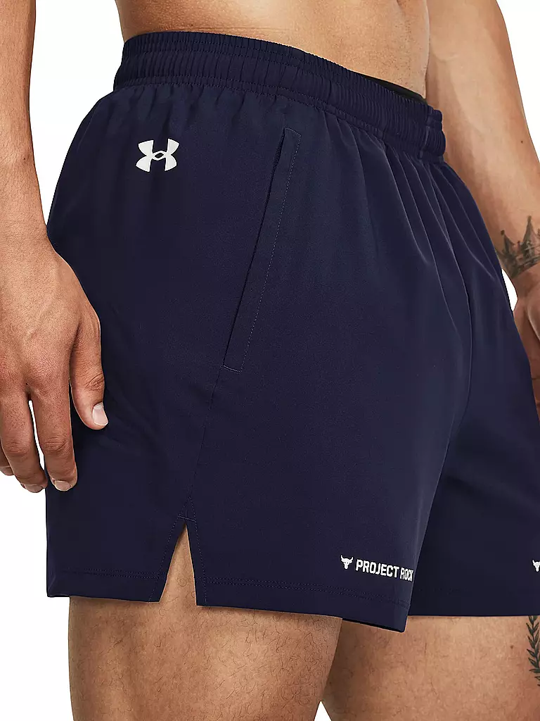 UNDER ARMOUR | Herren Short Project Rock The Leg Day | dunkelblau