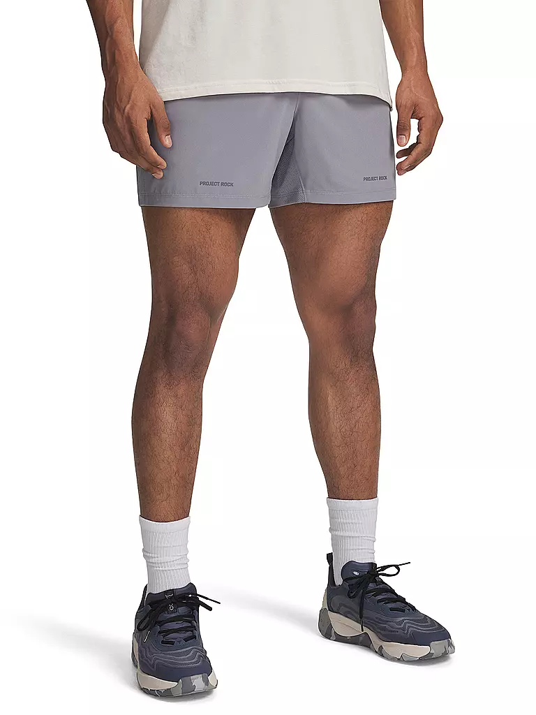 UNDER ARMOUR | Herren Short Project Rock Ultimate | grau